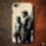 Stylish minimalist The Last of Us phone case