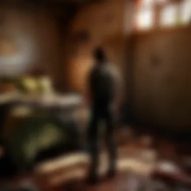 Diverse Exploration in The Last of Us Universe Illustration of diverse characters exploring The Last of Us universe