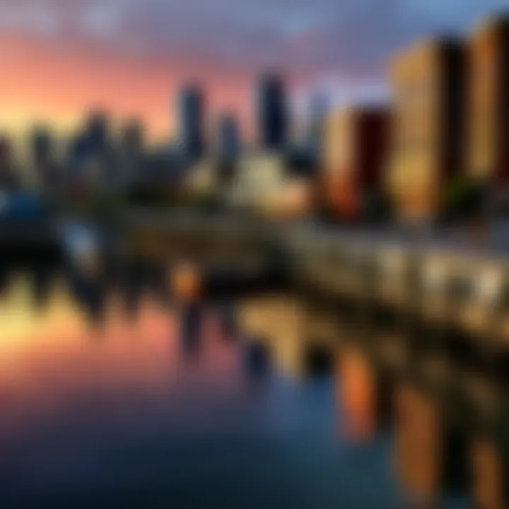 Seattle Waterfront at Dusk