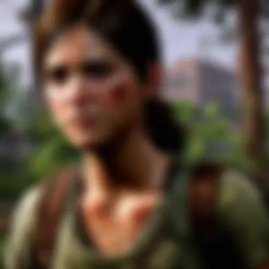 The Last of Us on Xbox Console Xbox console with The Last of Us game cover